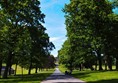 Path up to the manor house