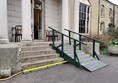 Picture of a ramp on some steps