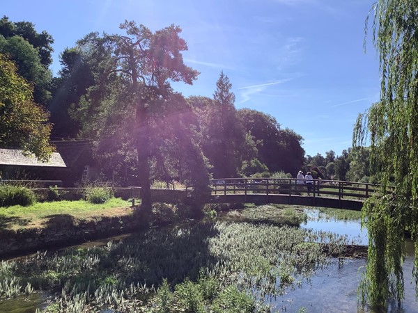 Bridge over a river