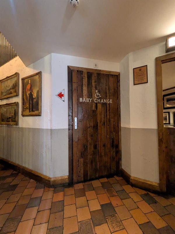 Image of door to accessible toilet