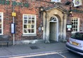 New Inn door