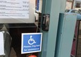 Image of a buzzer notice on a door