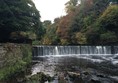 Photo of Almond River in autumn.