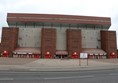 Outside the Richard Donald stand.