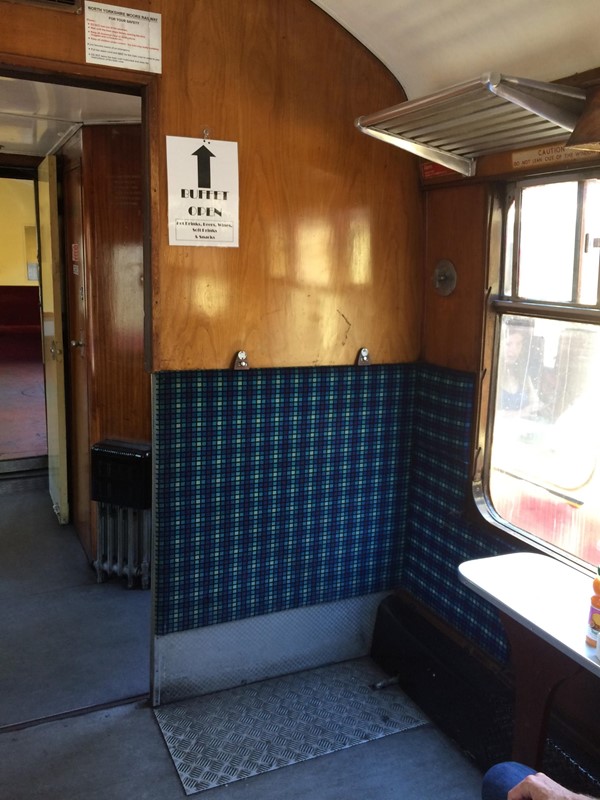 disabled space in carriage
