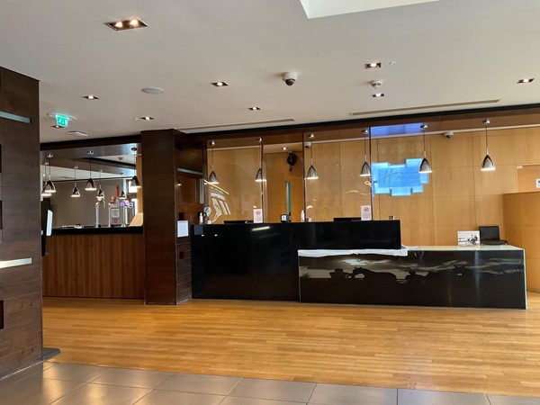 Picture of hotel reception