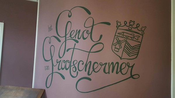 Picture of Het Genot Van Grootschermer - Sign