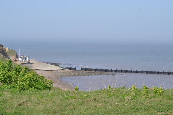 View from the Coastal path ( it’s not fenced)