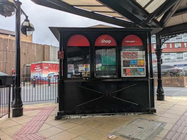 Image of Harrogate bus station shop