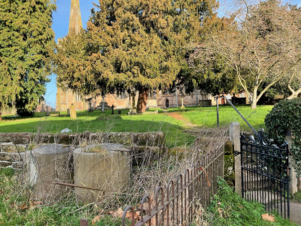 Picture of the churchyard