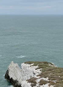 The Needles Old Battery and New Battery