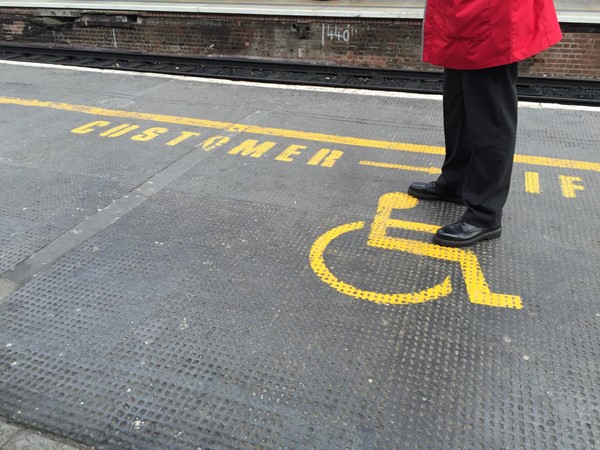 Picture of Preston Railway Station -  wheelchair logos