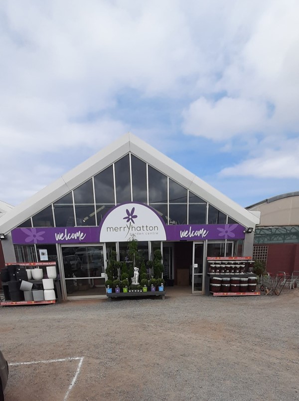 Front of garden centre