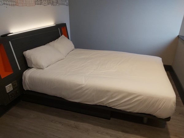 Picture of a double bed