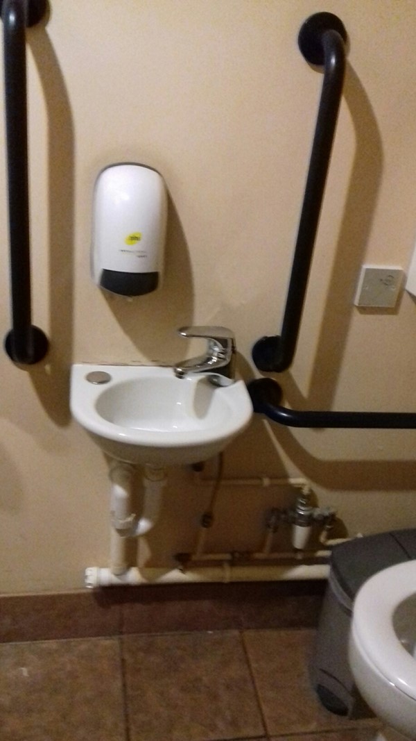 Picture of The accessible toilet sink at The Pine Marten