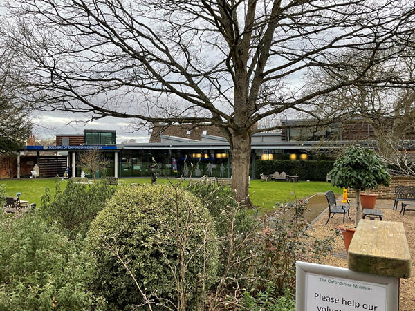 11 A small garden can be Viewed as well with a little cafe, and across the lawn stands another museum.