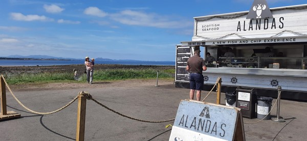 Picture of a fish and chip van