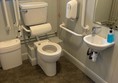 accessible toilet in the main house