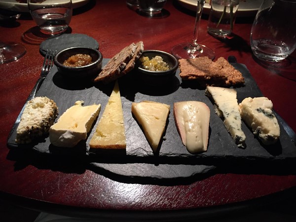Cheese please! A fantastic cheeseboard