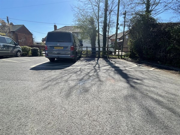 Image of a van in a car park