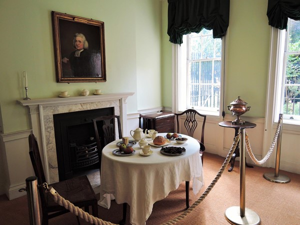 Dining Room, ground floor of Wesley's House