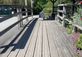 Entrance ramp to the bridge
