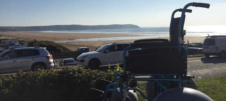 Woolacombe Beach - Beach Wheelchair and All Terrain Mobility Scooter