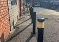 Picture of some bollards in a street