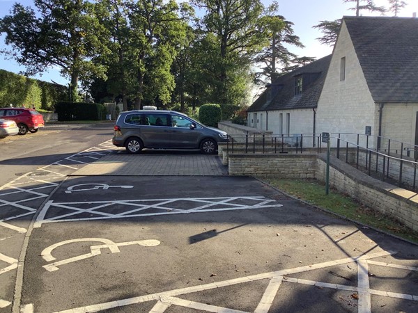 17 with 11 disabled bays