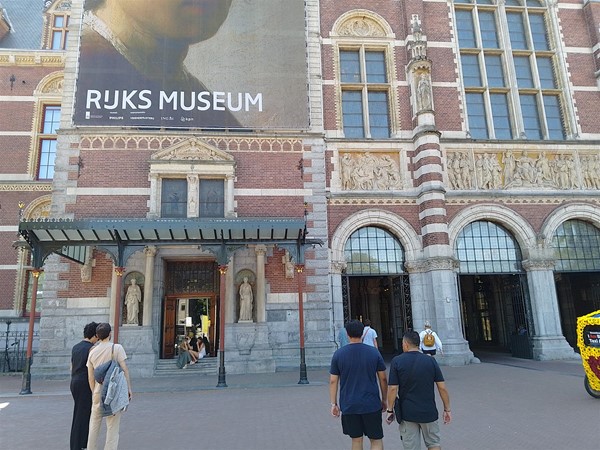 Image of the Rijksmuseum , Amsterdam
