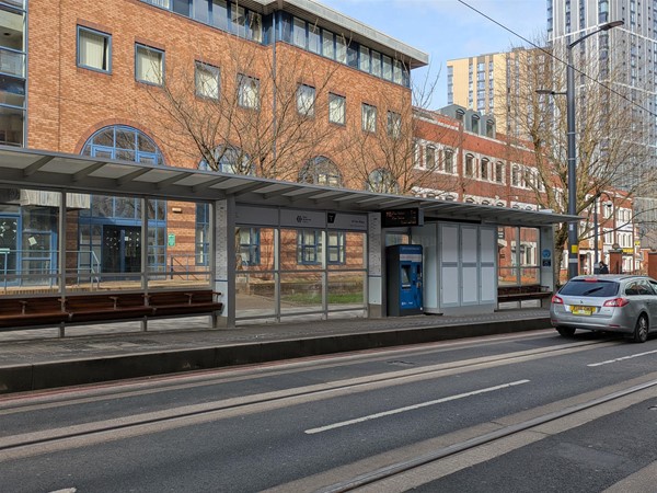 Image of tram platform