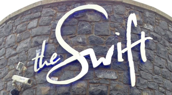 The Swift at Carrickfergus Harbour