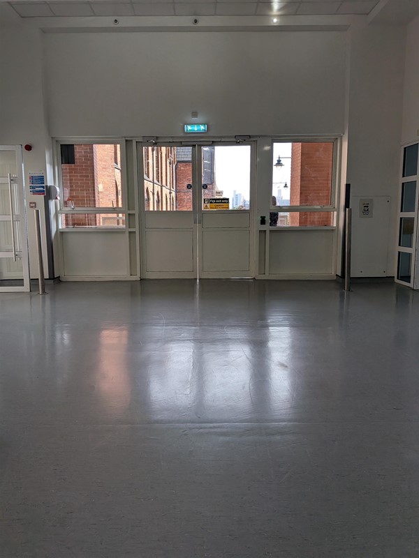 image of exit towards St George's Road