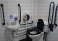 Disabled accessible toilet.