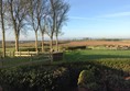 The lovely view - can you spot the windmill?