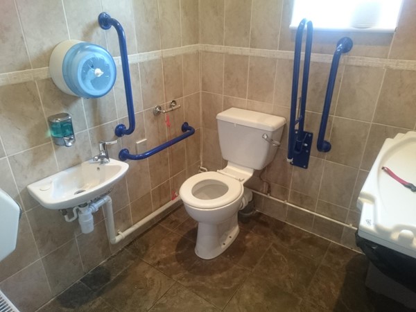 Picture of The bear Inn Hotel - Accessible Toilet