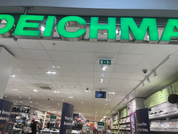 Shoe shop entrance