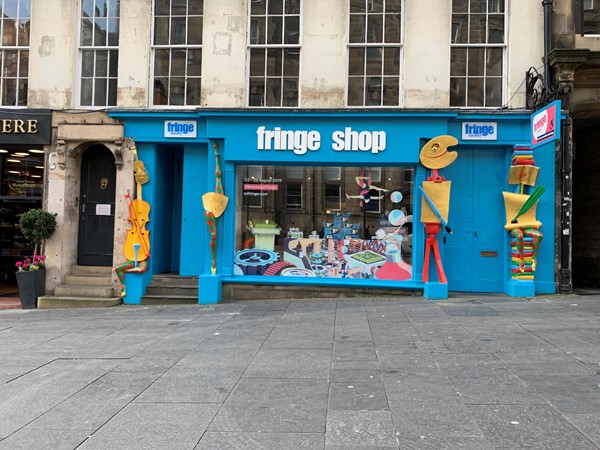 The Edinburgh fringe shop