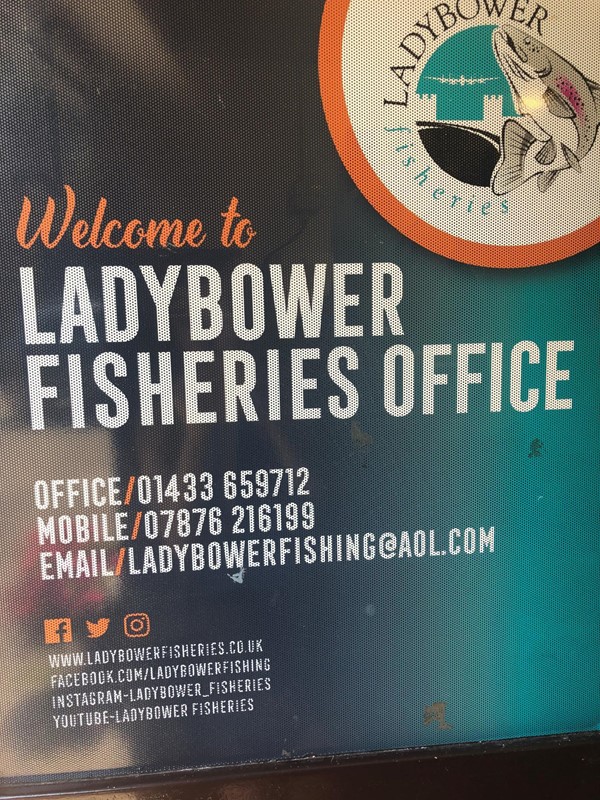 Fisheries office sign