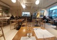 Image of a room with tables and chairs