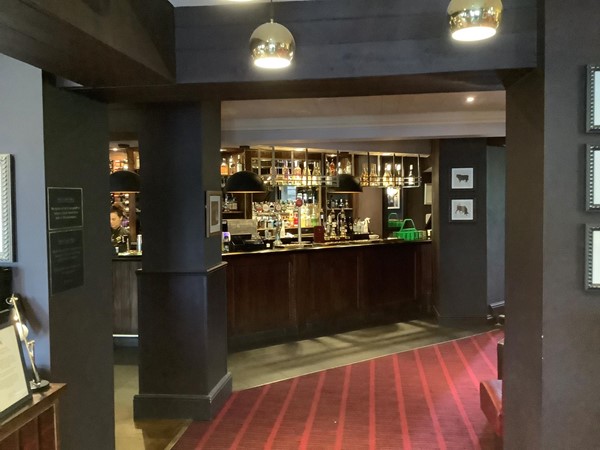 Picture inside the restaurant