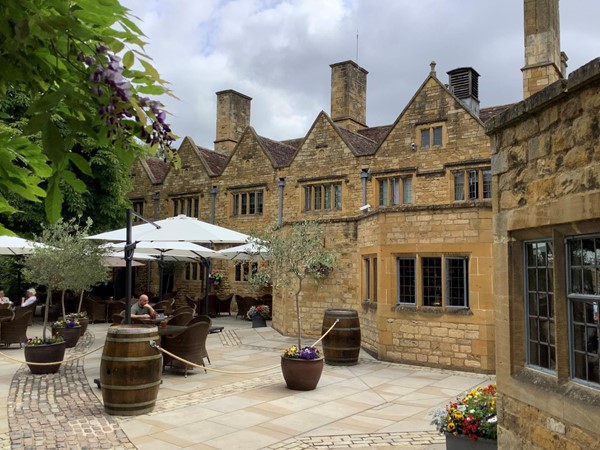 Picture of an outdoor seating area