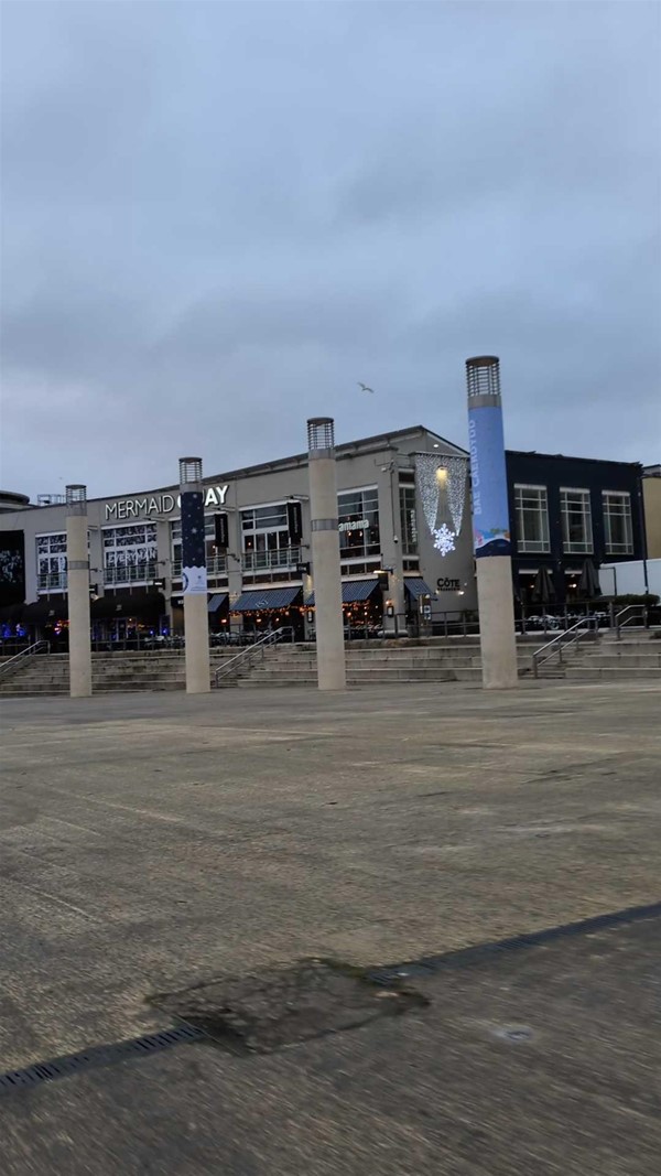 Image of amphitheatre at Roald Dahl Plass