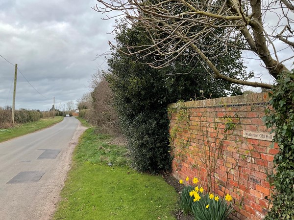 Short drive to Hodnet