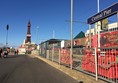 Picture of Blackpool Trams - Central Pier Tram Stop