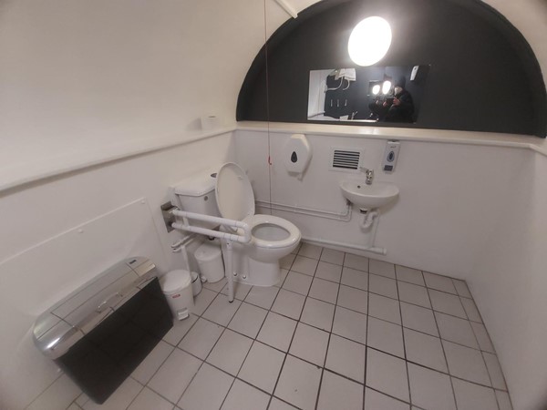 Image of an accessible toilet interior
