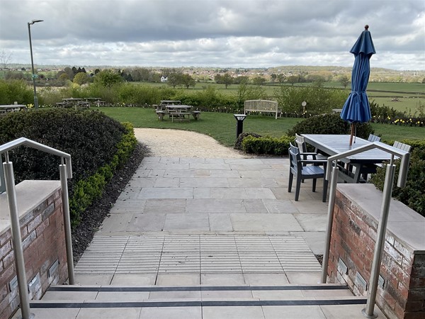 Image of steps and a path