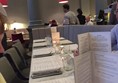 Restaurant table.