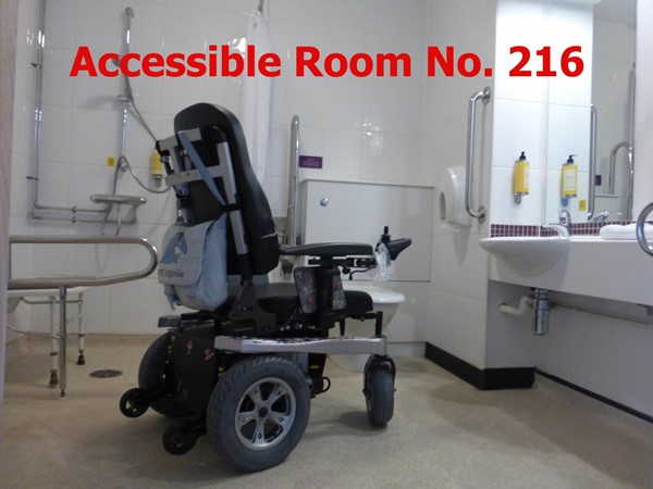 Accessible Room No. 216