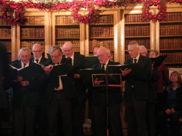 The Choir singing Christmas Carols